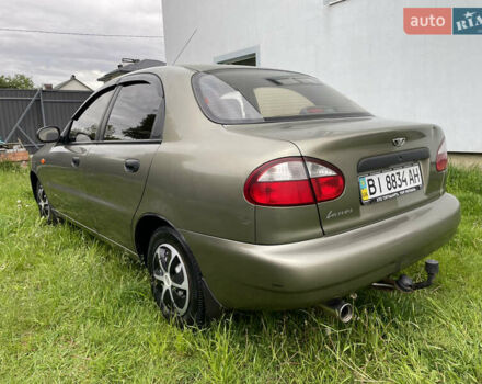 Зеленый Дэу Ланос, объемом двигателя 1.5 л и пробегом 137 тыс. км за 2900 $, фото 14 на Automoto.ua