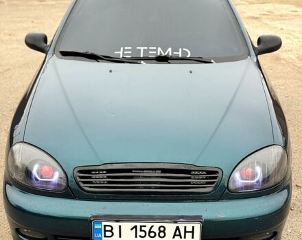 Зеленый Дэу Ланос, объемом двигателя 1.5 л и пробегом 190 тыс. км за 2200 $, фото 9 на Automoto.ua