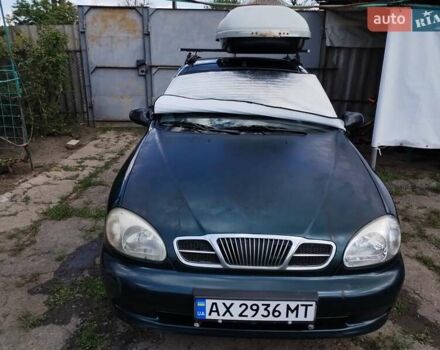 Зелений Деу Ланос, об'ємом двигуна 1.5 л та пробігом 215 тис. км за 2400 $, фото 1 на Automoto.ua