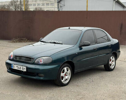 Зеленый Дэу Ланос, объемом двигателя 1.5 л и пробегом 190 тыс. км за 2200 $, фото 8 на Automoto.ua