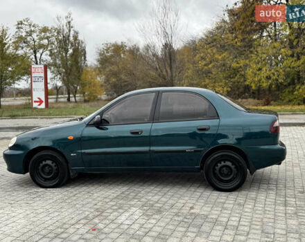 Зеленый Дэу Ланос, объемом двигателя 1.6 л и пробегом 180 тыс. км за 2500 $, фото 7 на Automoto.ua
