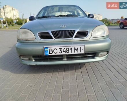Зелений Деу Ланос, об'ємом двигуна 1.5 л та пробігом 243 тис. км за 2200 $, фото 1 на Automoto.ua