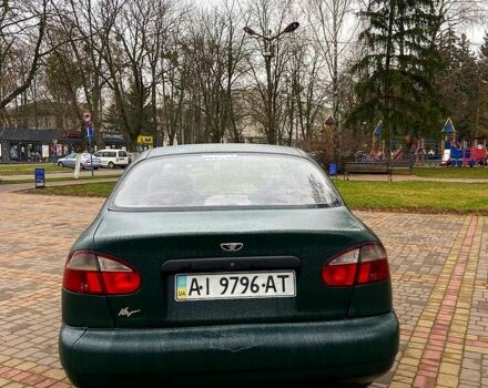 Зеленый Дэу Ланос, объемом двигателя 1.6 л и пробегом 150 тыс. км за 1450 $, фото 3 на Automoto.ua