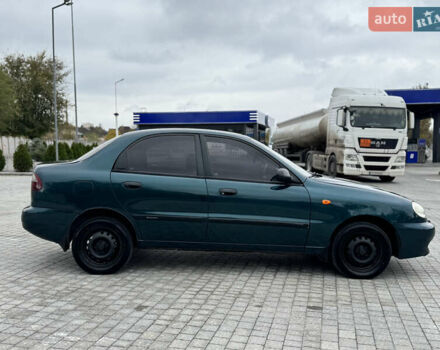 Зеленый Дэу Ланос, объемом двигателя 1.6 л и пробегом 180 тыс. км за 2500 $, фото 3 на Automoto.ua