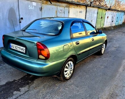 Зеленый Дэу Ланос, объемом двигателя 1.6 л и пробегом 212 тыс. км за 2550 $, фото 1 на Automoto.ua