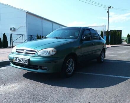 Зеленый Дэу Ланос, объемом двигателя 1.5 л и пробегом 183 тыс. км за 3500 $, фото 15 на Automoto.ua