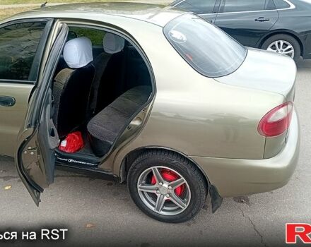 Зеленый Дэу Ланос, объемом двигателя 1.5 л и пробегом 250 тыс. км за 1300 $, фото 5 на Automoto.ua