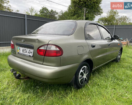 Зеленый Дэу Ланос, объемом двигателя 1.5 л и пробегом 137 тыс. км за 2900 $, фото 15 на Automoto.ua