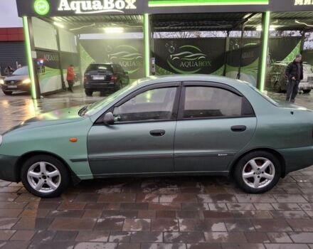 Зеленый Дэу Ланос, объемом двигателя 1.5 л и пробегом 253 тыс. км за 2100 $, фото 2 на Automoto.ua