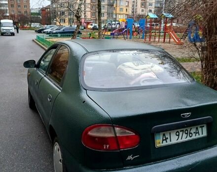 Зеленый Дэу Ланос, объемом двигателя 1.6 л и пробегом 159 тыс. км за 1450 $, фото 1 на Automoto.ua