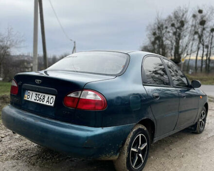 Зелений Деу Ланос, об'ємом двигуна 1.35 л та пробігом 256 тис. км за 1499 $, фото 4 на Automoto.ua