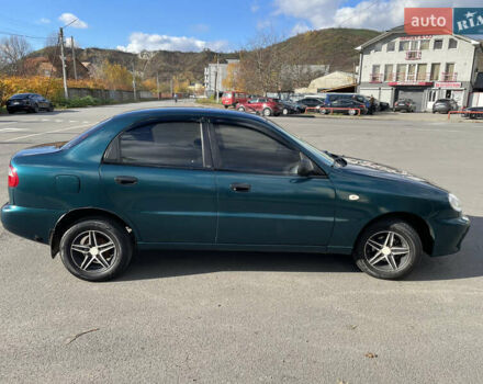 Зеленый Дэу Ланос, объемом двигателя 1.5 л и пробегом 149 тыс. км за 2050 $, фото 3 на Automoto.ua