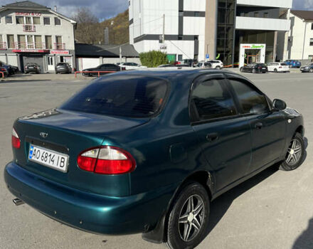 Зеленый Дэу Ланос, объемом двигателя 1.5 л и пробегом 149 тыс. км за 2050 $, фото 4 на Automoto.ua