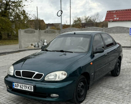 Зеленый Дэу Ланос, объемом двигателя 1.6 л и пробегом 180 тыс. км за 2500 $, фото 2 на Automoto.ua