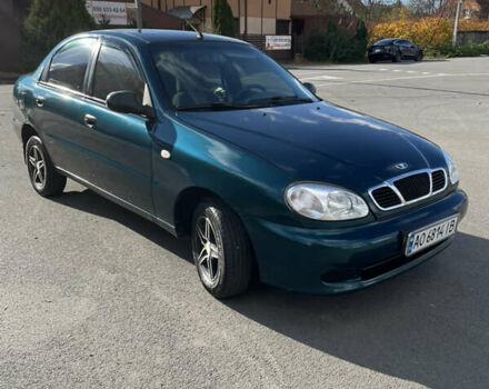 Зеленый Дэу Ланос, объемом двигателя 1.5 л и пробегом 149 тыс. км за 2050 $, фото 2 на Automoto.ua