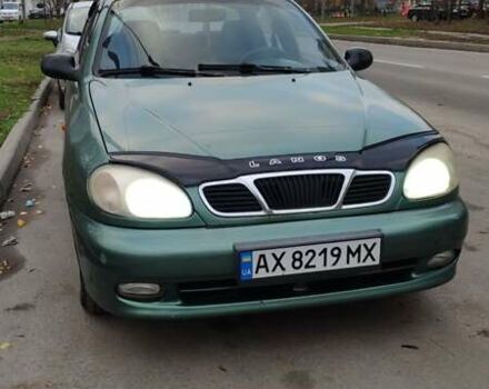 Зеленый Дэу Ланос, объемом двигателя 1.6 л и пробегом 228 тыс. км за 2100 $, фото 1 на Automoto.ua