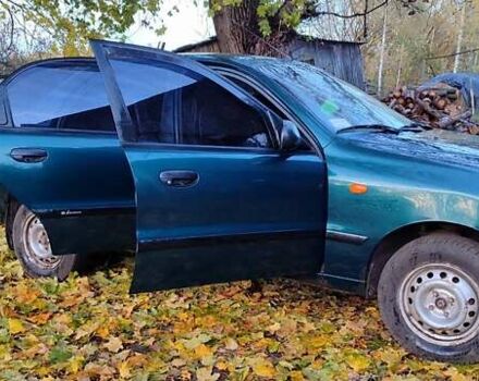 Зеленый Дэу Ланос, объемом двигателя 1.5 л и пробегом 120 тыс. км за 3000 $, фото 12 на Automoto.ua