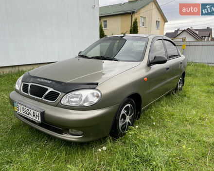 Зеленый Дэу Ланос, объемом двигателя 1.5 л и пробегом 137 тыс. км за 2900 $, фото 6 на Automoto.ua