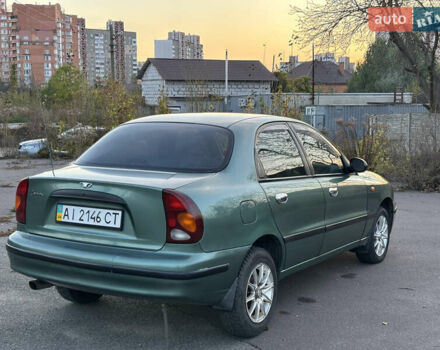 Зеленый Дэу Ланос, объемом двигателя 1.5 л и пробегом 148 тыс. км за 2222 $, фото 2 на Automoto.ua