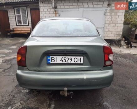 Зеленый Дэу Ланос, объемом двигателя 1.5 л и пробегом 362 тыс. км за 1250 $, фото 6 на Automoto.ua