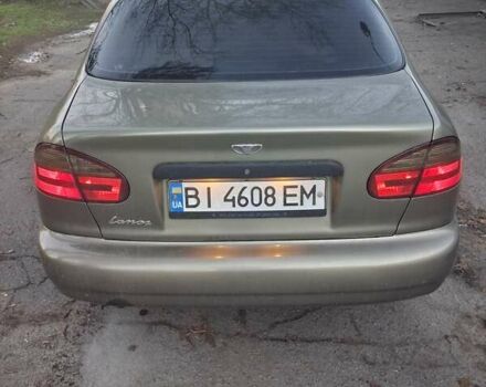 Зеленый Дэу Ланос, объемом двигателя 1.5 л и пробегом 188 тыс. км за 3000 $, фото 1 на Automoto.ua