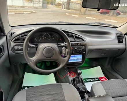 Зеленый Дэу Ланос, объемом двигателя 1.5 л и пробегом 152 тыс. км за 2990 $, фото 13 на Automoto.ua