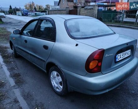 Дэу Ланос 2006 в Лысянке на Automoto.ua Зеленый Дэу Ланос, объемом двигателя 1.5 л и пробегом 186 тыс. км за 2200 $, фото 4 на Automoto.ua
