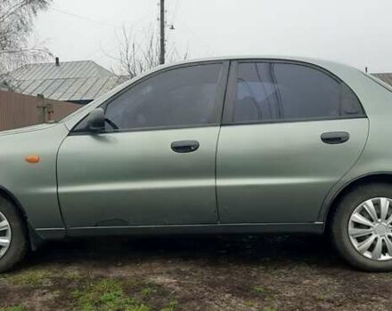 Зелений Деу Ланос, об'ємом двигуна 1.5 л та пробігом 336 тис. км за 2000 $, фото 1 на Automoto.ua