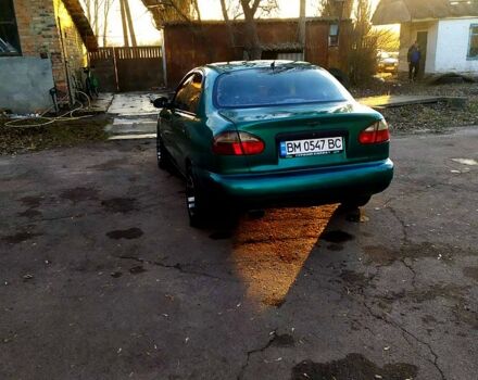 Зеленый Дэу Ланос, объемом двигателя 1.5 л и пробегом 250 тыс. км за 2200 $, фото 4 на Automoto.ua