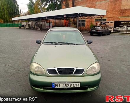 Зеленый Дэу Ланос, объемом двигателя 1.5 л и пробегом 350 тыс. км за 1450 $, фото 2 на Automoto.ua