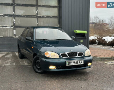 Зеленый Дэу Ланос, объемом двигателя 1.5 л и пробегом 136 тыс. км за 1850 $, фото 1 на Automoto.ua