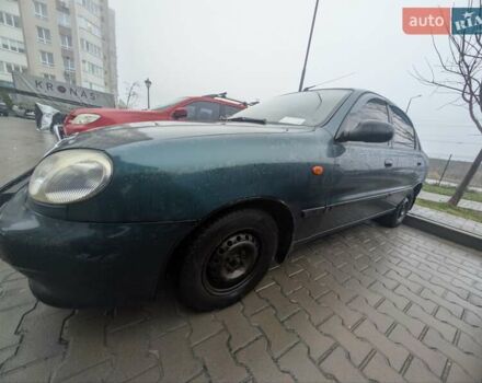 Зеленый Дэу Ланос, объемом двигателя 1.5 л и пробегом 204 тыс. км за 2500 $, фото 3 на Automoto.ua