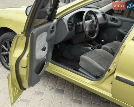 Зеленый Дэу Ланос, объемом двигателя 1.5 л и пробегом 136 тыс. км за 3500 $, фото 15 на Automoto.ua