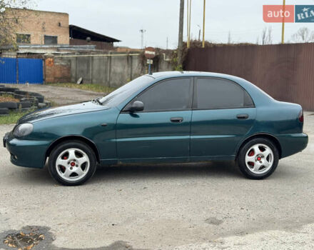 Зеленый Дэу Ланос, объемом двигателя 1.5 л и пробегом 190 тыс. км за 2200 $, фото 7 на Automoto.ua
