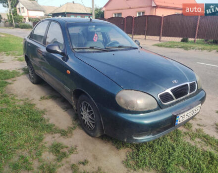 Зелений Деу Ланос, об'ємом двигуна 1.5 л та пробігом 221 тис. км за 1250 $, фото 2 на Automoto.ua