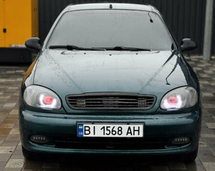 Зеленый Дэу Ланос, объемом двигателя 1.5 л и пробегом 190 тыс. км за 2200 $, фото 18 на Automoto.ua