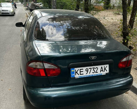 Зеленый Дэу Ланос, объемом двигателя 1.5 л и пробегом 150 тыс. км за 2600 $, фото 3 на Automoto.ua