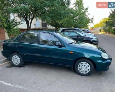 Зеленый Дэу Ланос, объемом двигателя 1.5 л и пробегом 120 тыс. км за 2400 $, фото 5 на Automoto.ua