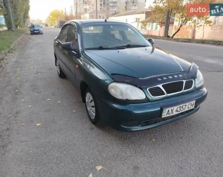 Зеленый Дэу Ланос, объемом двигателя 1.5 л и пробегом 400 тыс. км за 1850 $, фото 7 на Automoto.ua