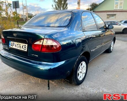 Дэу Ланос 2007 в Запорожье на Automoto.ua Зеленый Дэу Ланос, объемом двигателя 1.5 л и пробегом 154 тыс. км за 1650 $, фото 4 на Automoto.ua