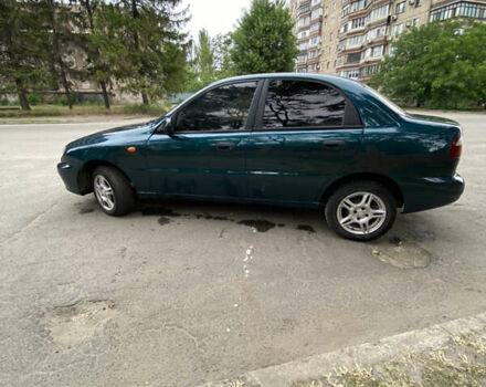 Зеленый Дэу Ланос, объемом двигателя 1.5 л и пробегом 143 тыс. км за 2900 $, фото 7 на Automoto.ua
