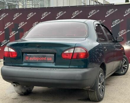 Зеленый Дэу Ланос, объемом двигателя 1.6 л и пробегом 225 тыс. км за 3000 $, фото 6 на Automoto.ua