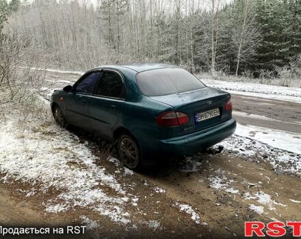 Зеленый Дэу Ланос, объемом двигателя 1.4 л и пробегом 280 тыс. км за 2000 $, фото 3 на Automoto.ua