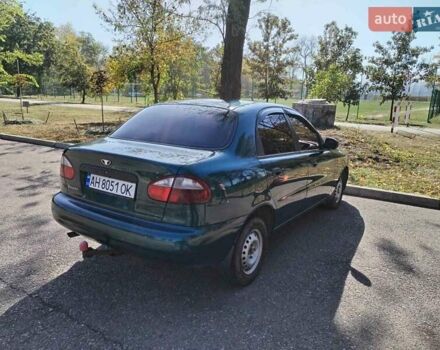 Дэу Ланос 2007 в Краматорске на Automoto.ua Зеленый Дэу Ланос, объемом двигателя 1.5 л и пробегом 185 тыс. км за 2200 $, фото 6 на Automoto.ua