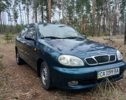 Зелений Деу Ланос, об'ємом двигуна 1.4 л та пробігом 114 тис. км за 2200 $, фото 1 на Automoto.ua