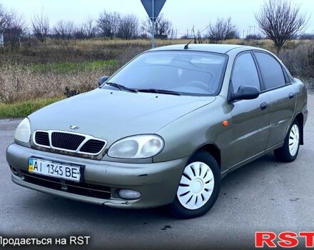 Зеленый Дэу Ланос, объемом двигателя 1.6 л и пробегом 111 тыс. км за 1500 $, фото 1 на Automoto.ua