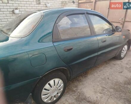 Зеленый Дэу Ланос, объемом двигателя 1.5 л и пробегом 400 тыс. км за 1850 $, фото 3 на Automoto.ua