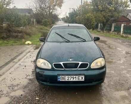 Зелений Деу Ланос, об'ємом двигуна 1.6 л та пробігом 251 тис. км за 2000 $, фото 4 на Automoto.ua