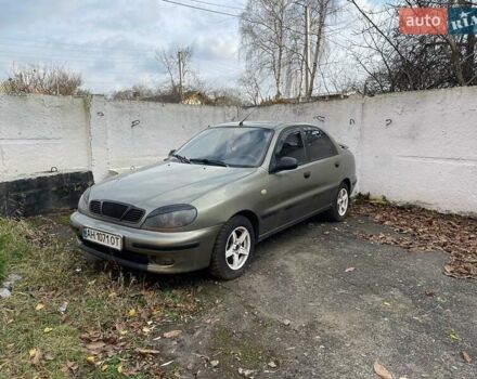 Зеленый Дэу Ланос, объемом двигателя 1.5 л и пробегом 150 тыс. км за 2500 $, фото 1 на Automoto.ua