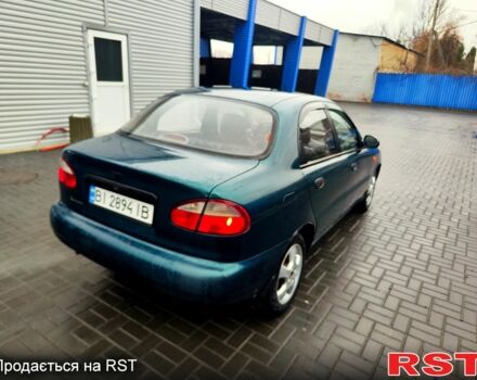 Зеленый Дэу Ланос, объемом двигателя 1.5 л и пробегом 283 тыс. км за 2200 $, фото 2 на Automoto.ua